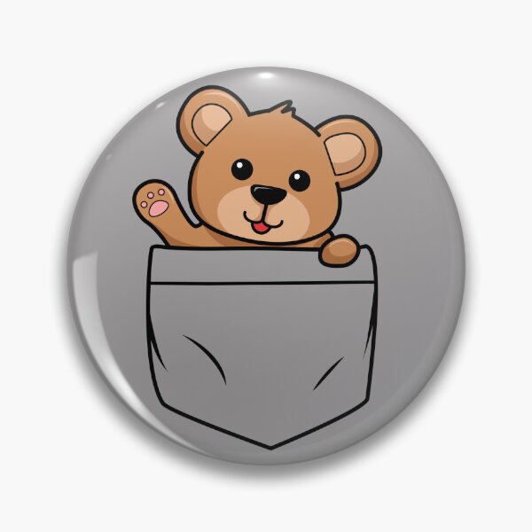 Item preview, Bear in a Pocket designed and sold by woofz.