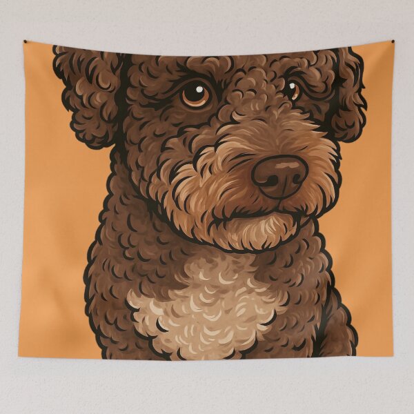 Item preview, Dog with Curly-haired - Lagotto Romagnolo designed and sold by Jani-art-world.