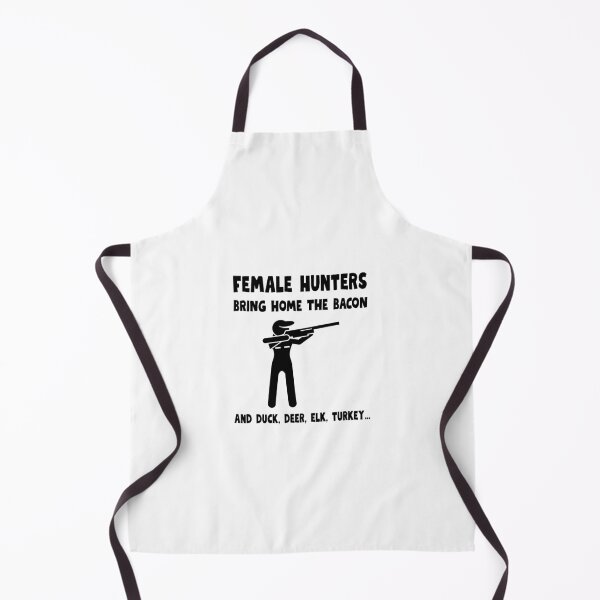 Item preview, Female Hunters Bring Home the Bacon designed and sold by Foxy Candy.