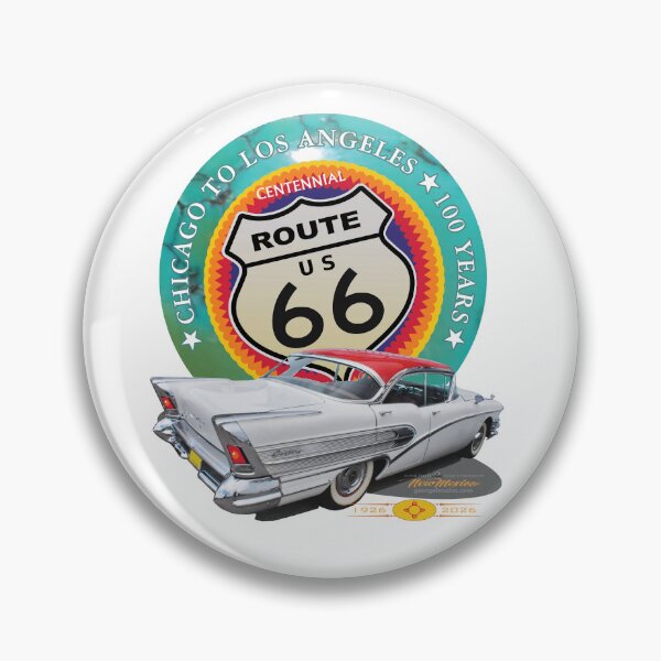Item preview, Route 66 Centennial, Big 50s Buick Century with Turquoise Moon designed and sold by George Brudos.