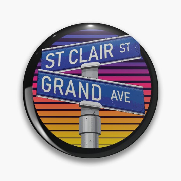 Item preview, Chatham Ontario Canada St Clair and Grand Ave Street road intersection design designed and sold by Jdawnink.