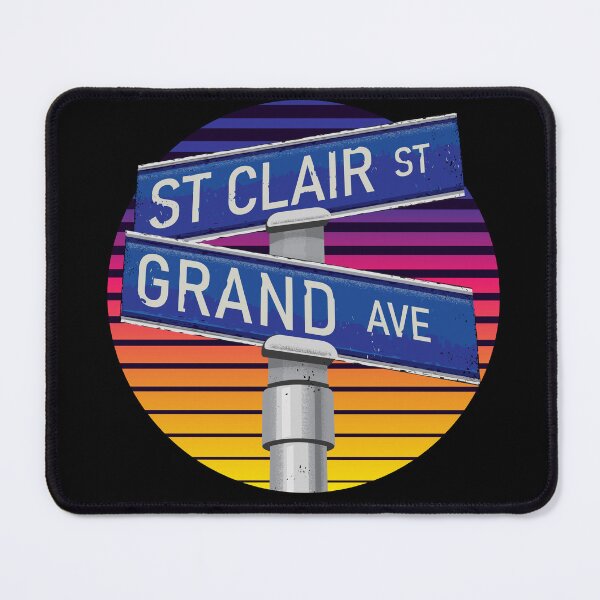 Item preview, Chatham Ontario Canada St Clair and Grand Ave Street road intersection design designed and sold by Jdawnink.