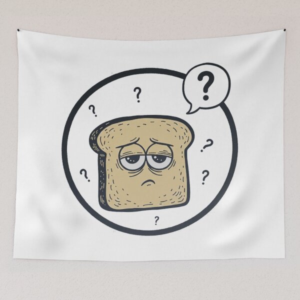 Item preview, Pondering Toast: Existential Crisis designed and sold by MRMDesign90.
