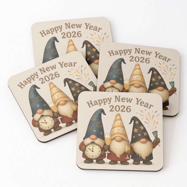 Item preview, Midnight Countdown Gnome Squad 2026 designed and sold by I AM BRO.