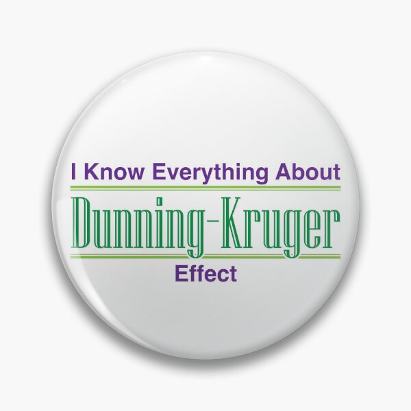 Item preview, I Know Everything About Dunning-Kruger Effect (Green & Purple) designed and sold by StirShirtUp.