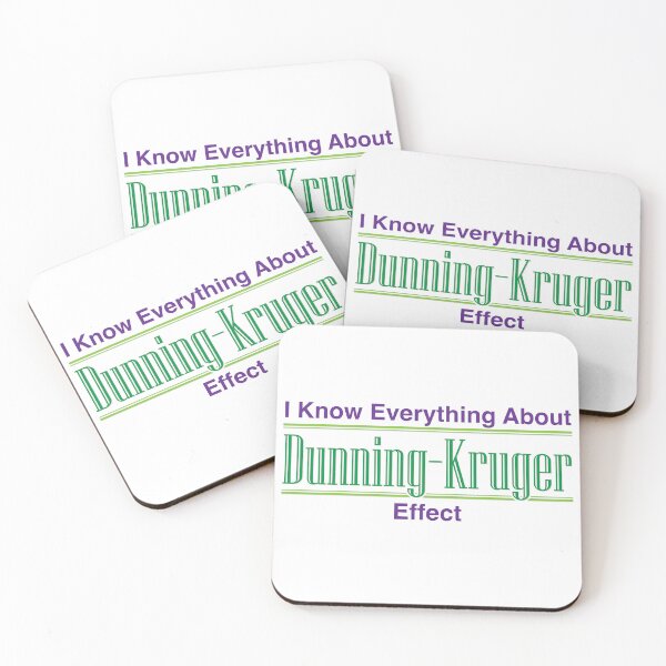 Item preview, I Know Everything About Dunning-Kruger Effect (Green & Purple) designed and sold by StirShirtUp.