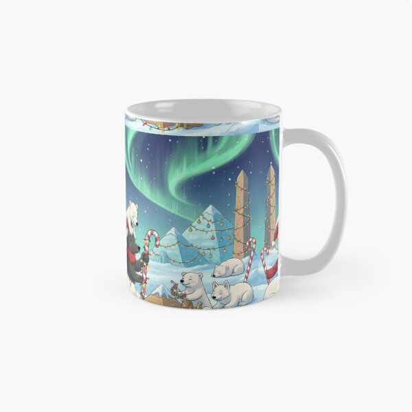 Item preview, Christmas Pyramids - North Pole Egypt Winter Wonderland Cartoon designed and sold by MythoWorldddd.