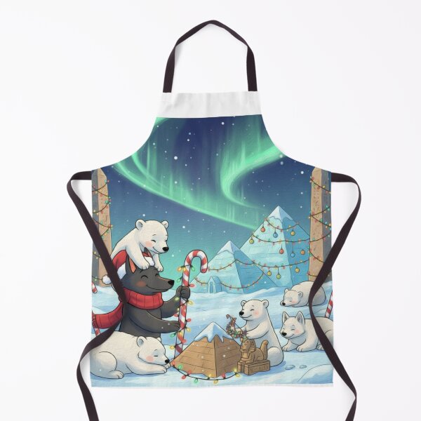 Item preview, Christmas Pyramids - North Pole Egypt Winter Wonderland Cartoon designed and sold by MythoWorldddd.