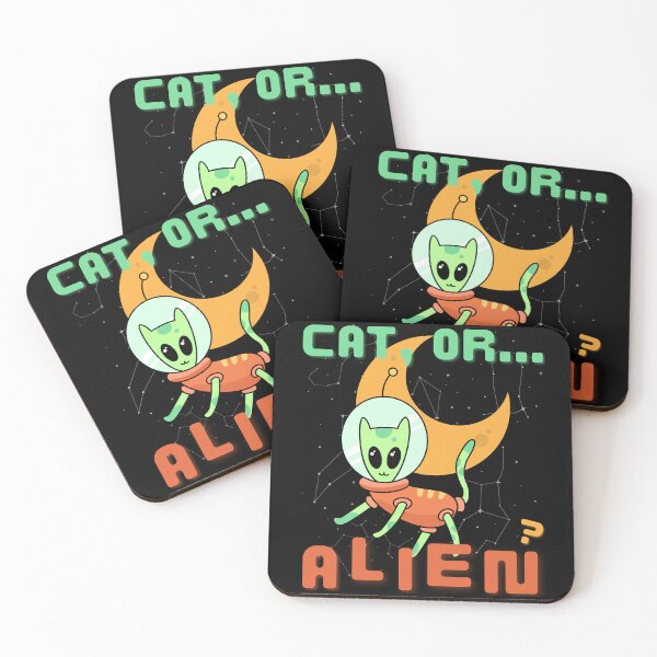 Item preview, Cat Alien designed and sold by I-wanna-T-shirt.