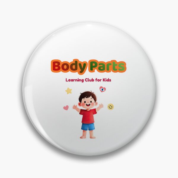 Item preview, Body Parts Learning Club for Kids designed and sold by AME Kids Designs.