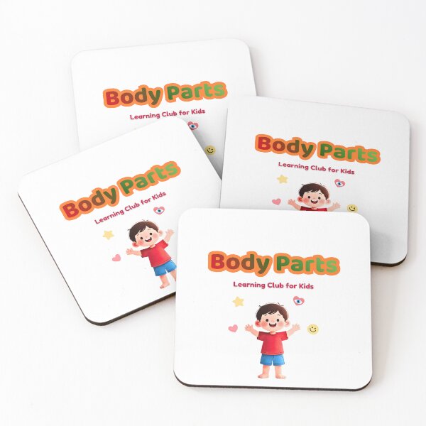 Item preview, Body Parts Learning Club for Kids designed and sold by AME Kids Designs.