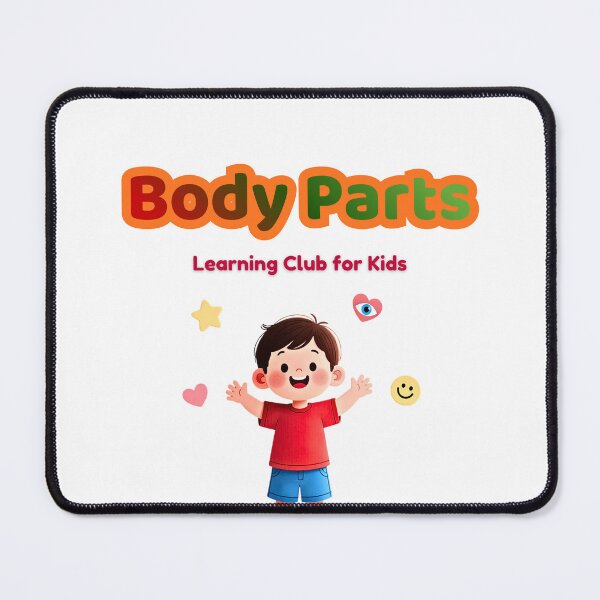 Item preview, Body Parts Learning Club for Kids designed and sold by AME Kids Designs.