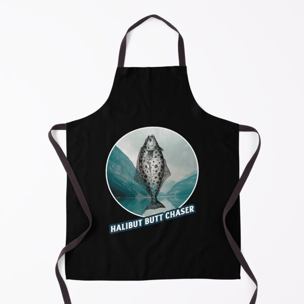 Item preview, Halibut butt chaser. Funny Halibut fishing design designed and sold by SofikoDesigns.