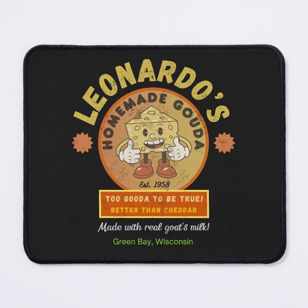Item preview, Leonardo's Homemade Gouda designed and sold by Guilty Kick.