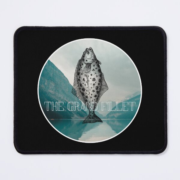 Item preview, The Grand Fillet. Funny Halibut fishing design designed and sold by SofikoDesigns.