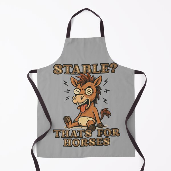 Item preview, Stable? That’s For Horses Cartoon designed and sold by pUNKnown.