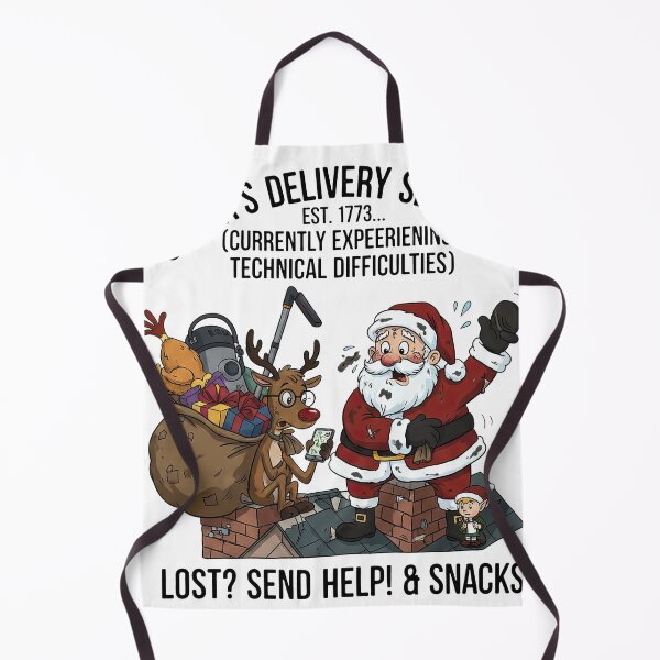 Item preview, Santa Delivery Service Technical Difficulties Funny Chimney Fail designed and sold by zoughlal.