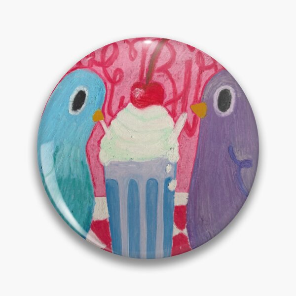 Item preview, Love Birds at Cafe  designed and sold by lunajoon.