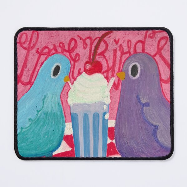 Item preview, Love Birds at Cafe designed and sold by lunajoon.