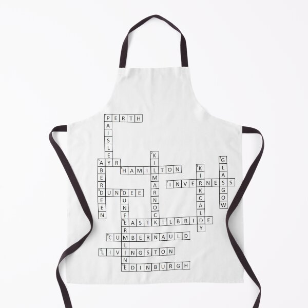 Item preview, Scottish Cities Crossword Gift - Scotland Geography Puzzle designed and sold by Loom on the Loch.