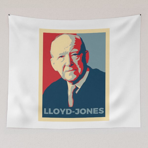 Item preview, Martyn Lloyd-Jones Pop Art Poster | Reformed Theology Obama-Style Design designed and sold by AveCruxT.