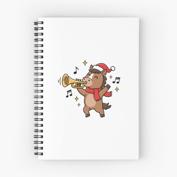 Item preview, 2026 Year of the Horse Christmas Design | Cute Horse with Tree and Gifts | Chinese Zodiac New Year Pony designed and sold by Krasnovaovaova.