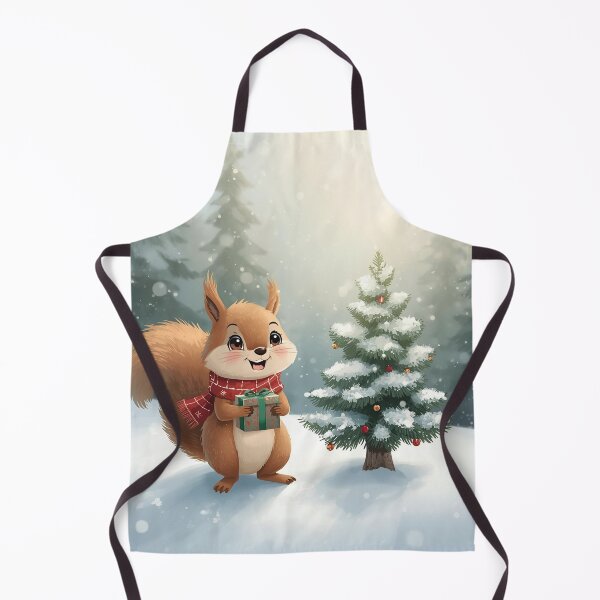 Item preview, Joyful Squirrel’s Christmas Morning in the Forest designed and sold by WildlifeWhimsy.