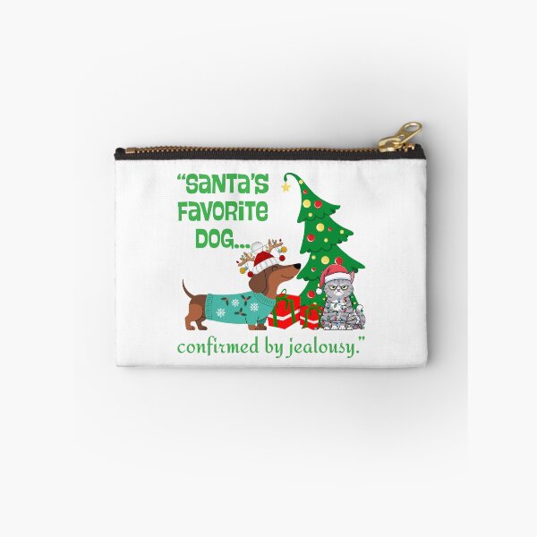 Item preview, “Santa’s Favorite Dog… confirmed by jealousy — Christmas Dog & Cat Lights | All Profits to Homeless Animals” designed and sold by clickandmagic.