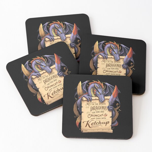 Item preview, Meddle Not In The Affairs Of Dragons, Great Design Idea With Funny Saying For Dragon Fan. designed and sold by elkotbey.