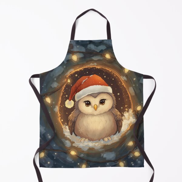 Item preview, Santa Owl’s Cozy Christmas Nest designed and sold by WildlifeWhimsy.