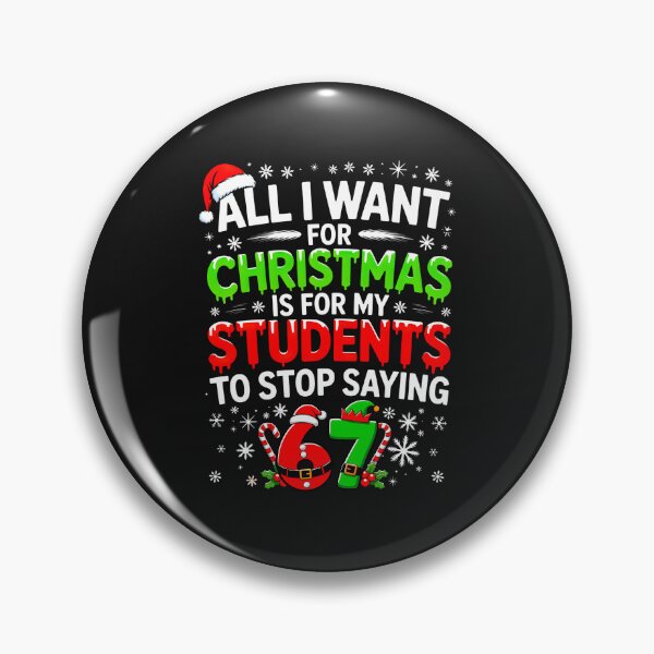 Item preview, Funny Teacher Christmas 6 7 Meme Students Saying Six Seven designed and sold by cawtoon.