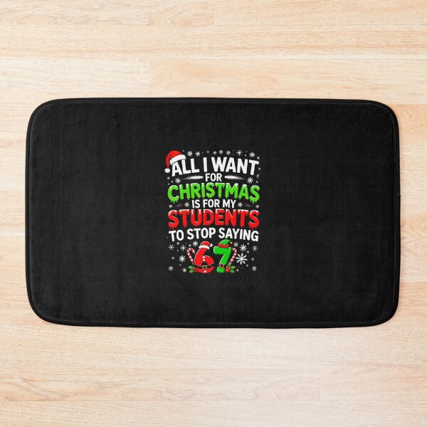 Item preview, Funny Teacher Christmas 6 7 Meme Students Saying Six Seven designed and sold by cawtoon.