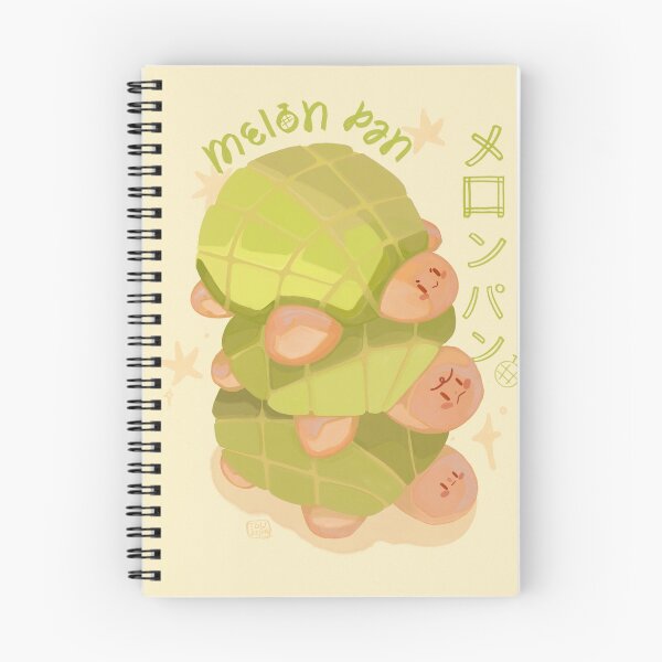 Item preview, Kawaii Melon Pan Turtle Stack – Cute Japanese Bread Illustration designed and sold by lunajoon.