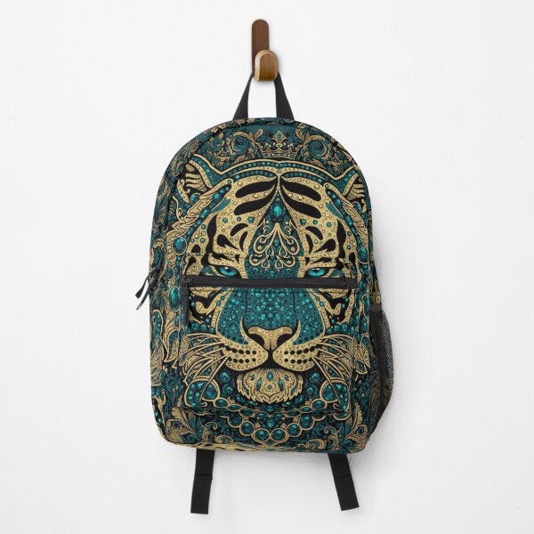 Item preview, Teal Tiger & Gold Baroque designed and sold by DesignsByPrnces.