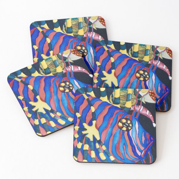 Item preview, Vibrant Colorful Hawaiian Tropical Lionfish Underwarer scene designed and sold by Yogibear & Rachelle .