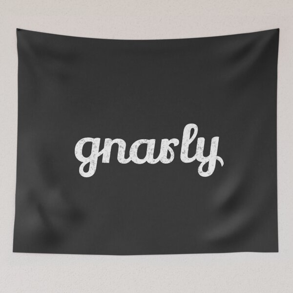 Item preview, Gnarly - in script (on dark) designed and sold by mooskdesign.