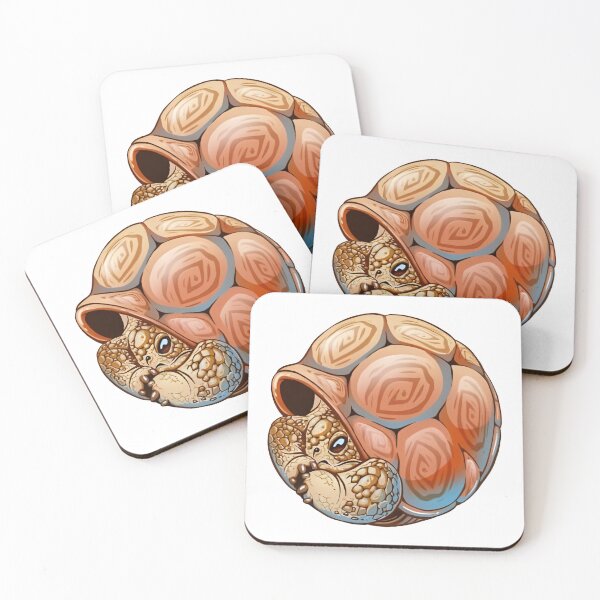 Item preview, Orange Turtle Curled into Stone Shell designed and sold by Dackostar.