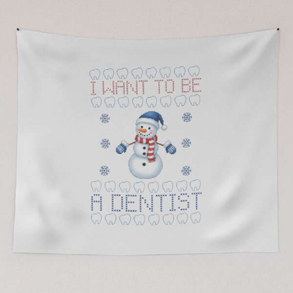 Item preview, I Want To Be A Dentist Ugly Sweater designed and sold by savecloth.