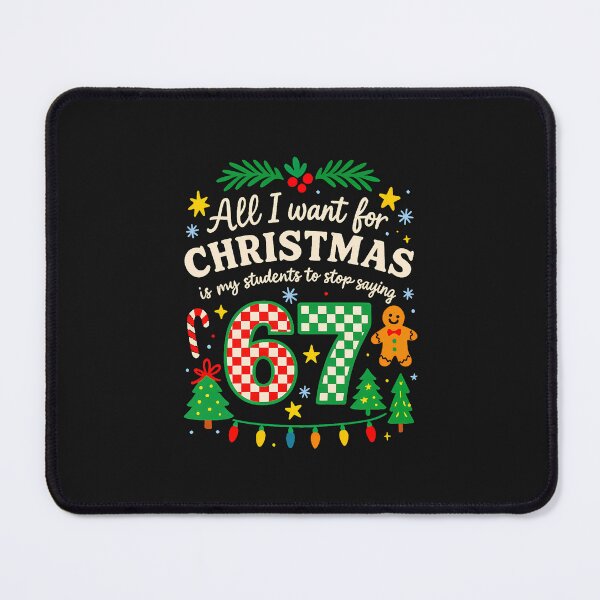 Item preview, Students Saying 6-7 67 Six Seven Funny Teacher Christmas designed and sold by cawtoon.