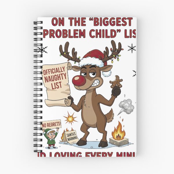 Item preview, Biggest Problem Child List Rudolph No Regrets Funny designed and sold by zoughlal.