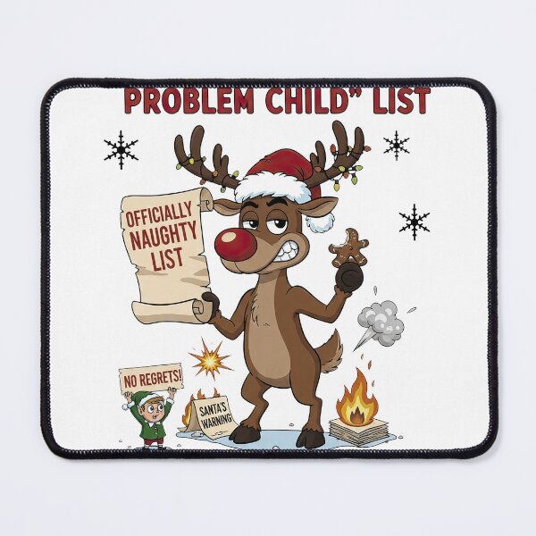 Item preview, Biggest Problem Child List Rudolph No Regrets Funny designed and sold by zoughlal.