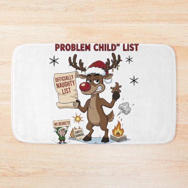 Item preview, Biggest Problem Child List Rudolph No Regrets Funny designed and sold by zoughlal.