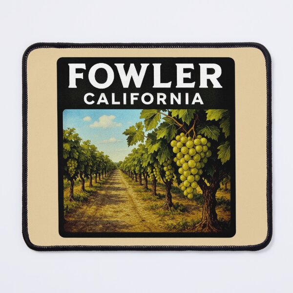 Item preview, Fowler, California - Vineyard Country designed and sold by Myra365Art.