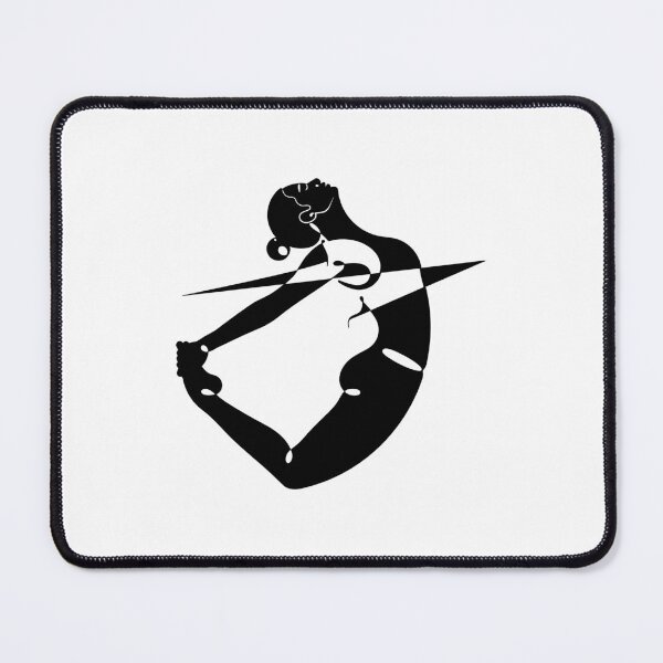 Item preview, Aesthetic Bow Pose – Dhanurasana – Shadow Art designed and sold by altandesign.