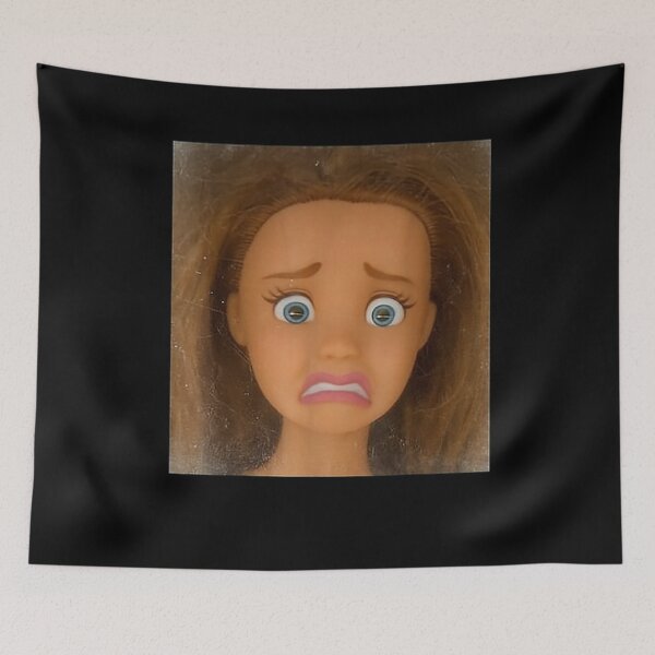 Item preview, Disgusted Doll Meme Face  designed and sold by BASKF.
