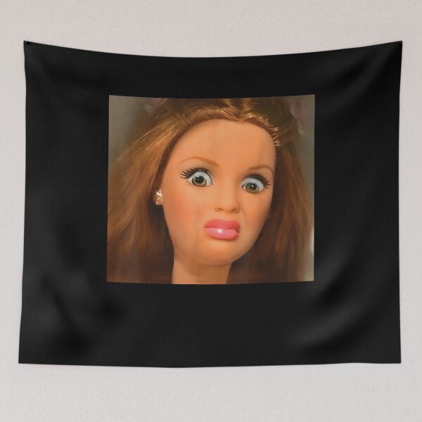 Item preview, Disgusted Doll Meme Face  designed and sold by BASKF.