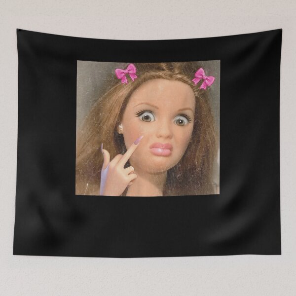 Item preview, Disgusted Doll Meme Face  designed and sold by BASKF.