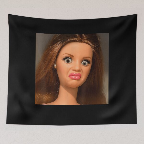 Item preview, Disgusted Doll Meme Face  designed and sold by BASKF.