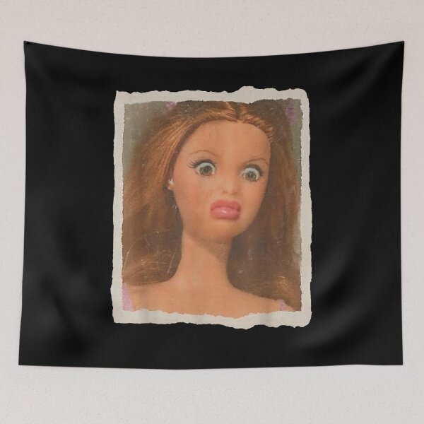 Item preview, Disgusted Doll Meme Face  designed and sold by BASKF.
