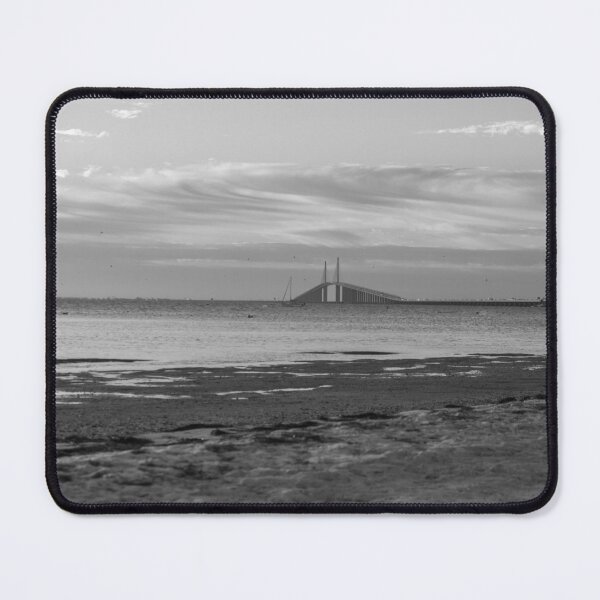 Item preview, Monochrome Sunshine Skyway Tampa Bay Florida designed and sold by EyezWatchin.